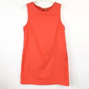 Heyton lace back sleeveless shift dress